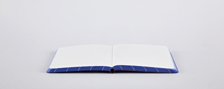 Nuuna Notitieboek Graphic S Break the Grid - Blue