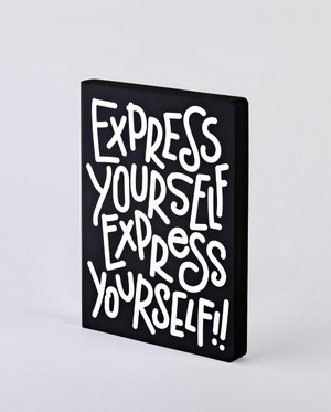 Notitieboek Nuuna Graphic L - Express Yourself