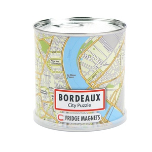 Bordeaux city puzzle magnets