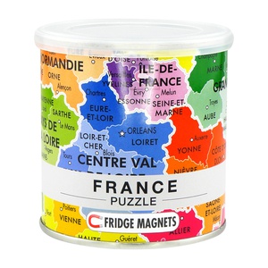 Frankrijk departementen puzzle magnets