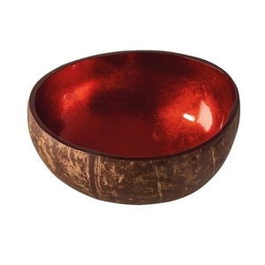 Chic.Mic Deco Coconut Bowl Shiny Red