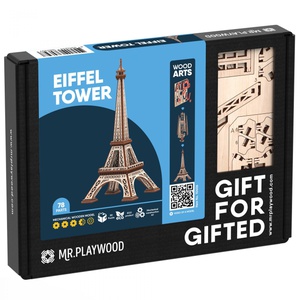 Mr Playwood 3D Houten Puzzel Eiffeltoren