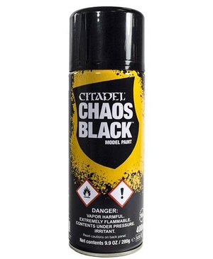 Citadel Chaos black spray paint