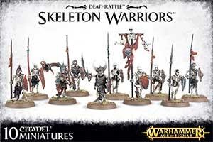 Warhammer Age of Sigmar - Deathrattle Skeleton Warriors