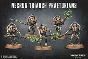 Warhammer 40,000 - Necron Triarch Praetorians