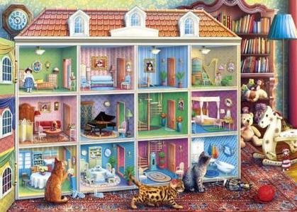 Puzzel Curious Kittens 1000 stukjes
