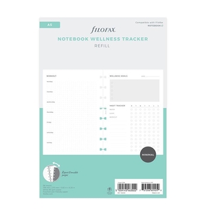 Filofax A5 Vulling Wellness Tracker