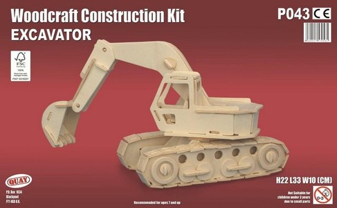 Excavator Woodcraft Construction P043