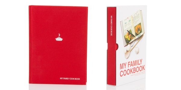 My Family Cookbook Red 