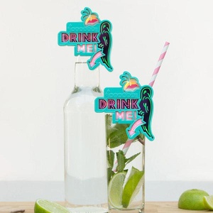 Flashing Parrot Drink Topper