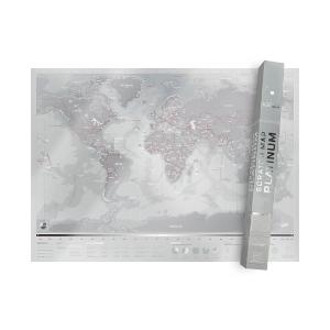 Scratch Map Platinum Wereldkaart