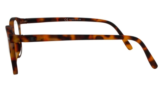 Icon Eyewear YED215 Xtreme Jibz BlueShields Leesbril +1.00 - Rubberized Demi Tortoise