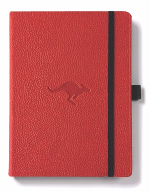 Dingbats A5+ Wildlife Red Kangaroo Notebook - Dotted