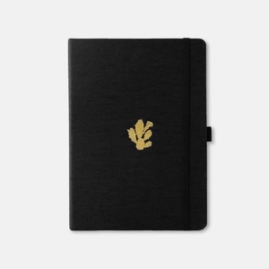 Dingbats Pro B5 Notebook Black Cactus - Dotted