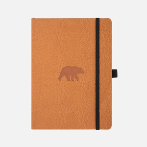 Dingbats A5+ Wildlife Brown Bear Notebook - Lined Soft