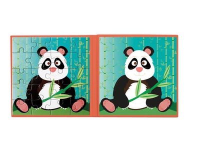 Scratch Magnetisch Puzzelboek - Panda