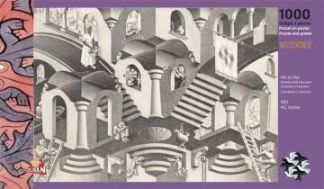 Puzzel Escher - Hol en Bol 1000 stukjes