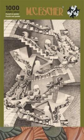 Puzzel Escher - House of Stairs 1000 stukjes