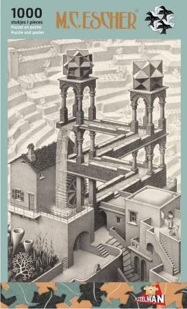 Puzzel Escher - Waterval 1000 stukjes