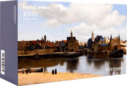 Puzzel Vermeer - Gezicht op Delft 1000 stukjes