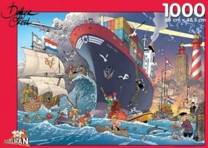 Puzzelman Puzzel Danker - Zeevaart 1000 stukjes