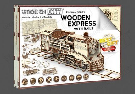 Express trein 3D puzzel