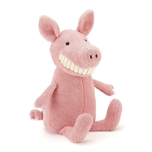 Toothy Pig Jellycat Knuffel