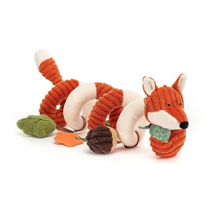 Cordy Roy Baby Fox Spiral Activity Toy Jellycat Knuffel