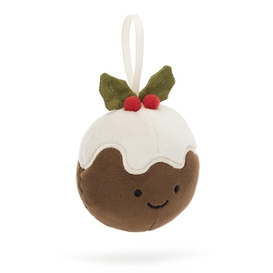 Festive Folly Christmas Pudding Jellycat Knuffel