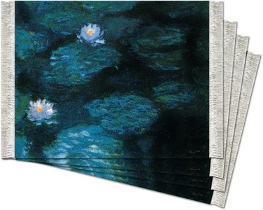 Dekographics Onderzetters Perzisch Tapijt - Water Lilies