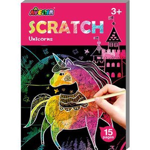 Avenir Scratch Boek - Eenhoorns