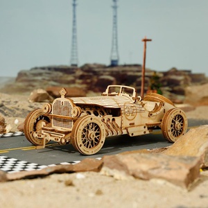 Robotime 3D Houten Puzzel - Grand Prix Car