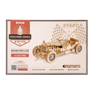 Robotime 3D Houten Puzzel - Grand Prix Car