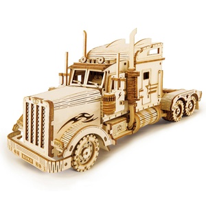 Robotime 3D Houten Bouwpakket Heavy truck