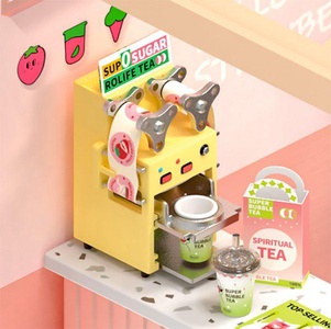 Robotime 3D Bouwpakket DIY Super Store - Double Joy Bubble Tea