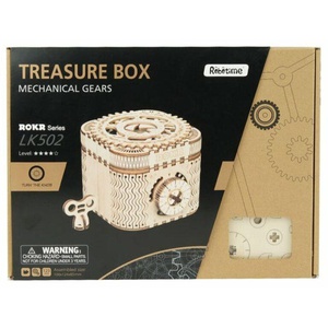 Robotime Houten Puzzel 3D - Treasure Box