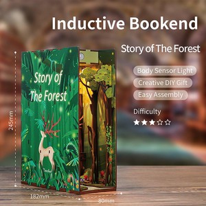 Tone-Cheer DIY Booknook Boekensteun Story of the Forest