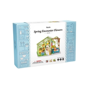 Robotime Bouwpakket DIY House Spring Encounter Flowers