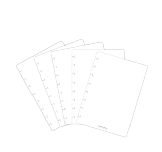 Correctbook A5 Set bladen blanco 5 stuks