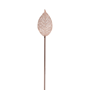 Decoratie Stick Leaf Koper 39 cm