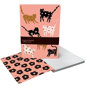 Roger de la Borde Notitieboek A5 Softcover - Porcelain Cats