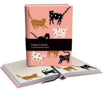 Roger de la Borde Notitieboek Softback - Porcelain Cats