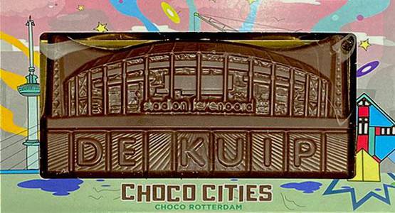Choco Cities De Kuip Chocoladereep