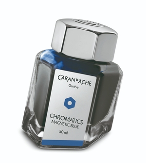 Caran d'Ache Chromatics Inkt Magnetic Blue 50 ml