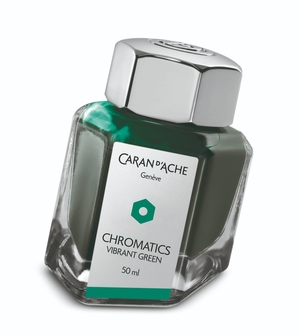 Caran d'Ache Chromatics Inkt Vibrant Green 50 ml