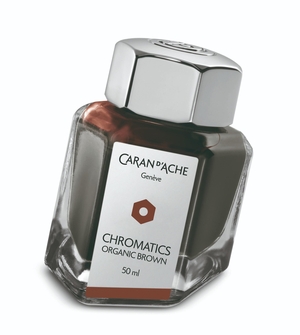 Caran d'Ache Chromatics Inkt Organic Brown 50 ml