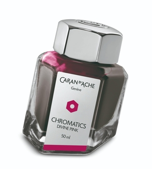 Caran d'Ache Chromatics Inkt Divine Pink 50 ml
