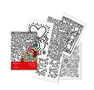 Caran d'Ache Keith Haring Kleurboek A5 200 grams