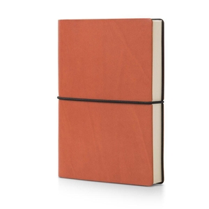 Ciak Chamois Large Orange Dotted/Bullet Notebook