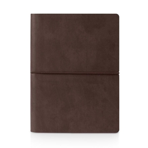 Ciak Chamois Large Brown Dotted/Bullet Notebook
